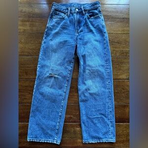 GAP Teen Distressed Jeans size 12.  90’s Loose